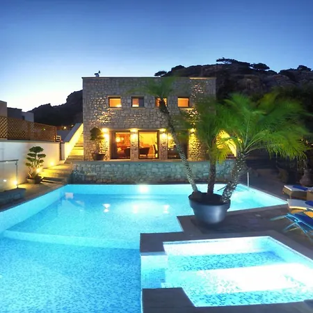 Executive Rhodes Villa Villa Althea 2 Bedroom Villa With Sea Views Pefkos Villa Pefki